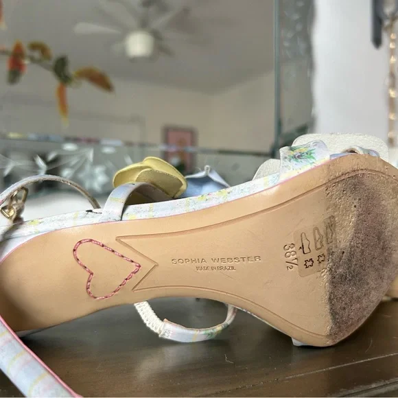 LOVE SHAKE FANCY by Sophia Webster GENTLY WORN / FLAWLESS HEELS / STUNNING!! - Picture 8 of 10